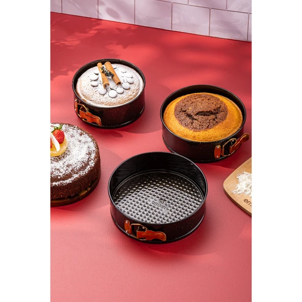 Emsan Circle 3'lü Kek Kalıbı Seti ürün görseli