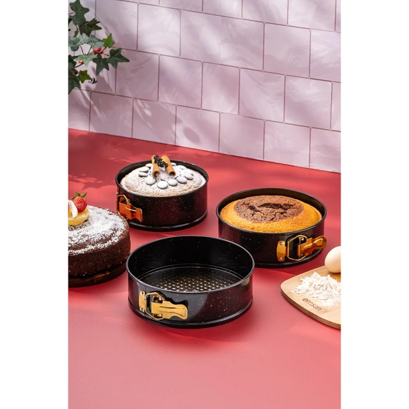 Emsan Circle 3'lü Kek Kalıbı Seti - Resim 5