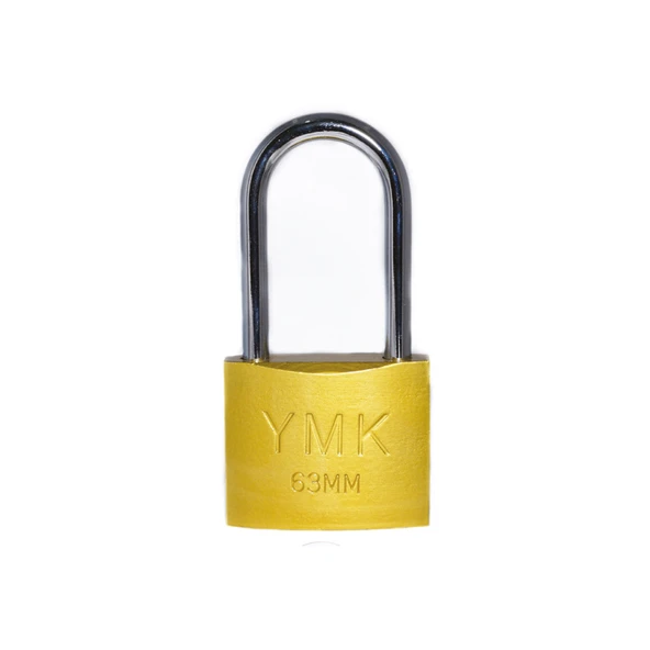 Eko Sarı Boyalı Uzun Kancalı Asma Kilit 50mm ürün görseli