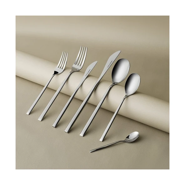 Karaca New Liza 84 Parça 12 Kişilik Çatal Kaşık Bıçak Takımı ürün görseli