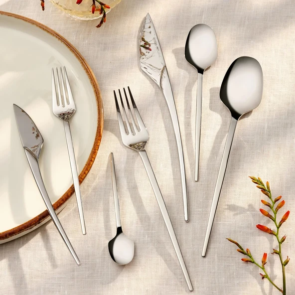 Emsan Fair 84 Parça 12 Kişilik Kutulu Çatal Kaşık Bıçak Takımı - Resim 9