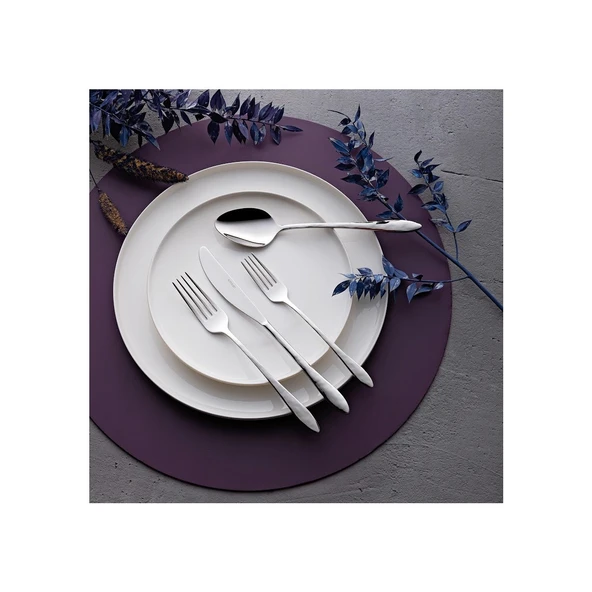 Emsan Akasya 24 Parça 6 Kişilik Kutulu Çatal Kaşık Bıçak Takımı ürün görseli