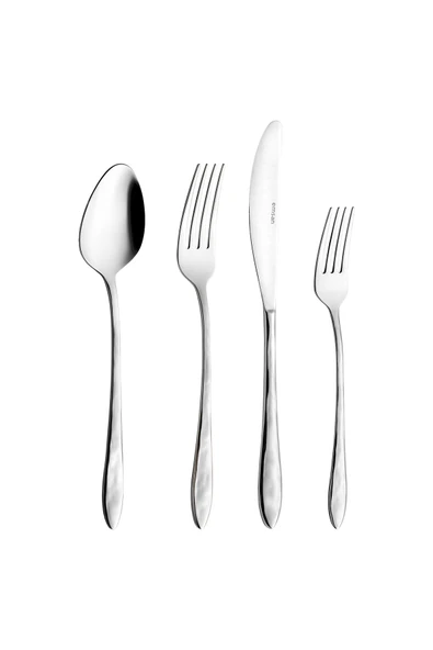 Emsan Akasya 24 Parça 6 Kişilik Kutulu Çatal Kaşık Bıçak Takımı - Resim 9