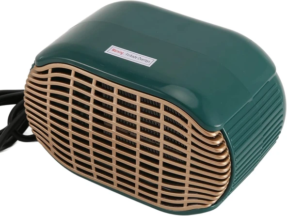 Generic Mini Isıtıcı Taşınabilir Elektrikli Masaüstü Isıtıcı Düşük Gürültü 800 W Ev Ofis Için PTC Seramik Isıtma - Resim 3