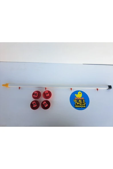 80cm Boru Suluğu Yaylı Çanak Dörtlü - Resim 2