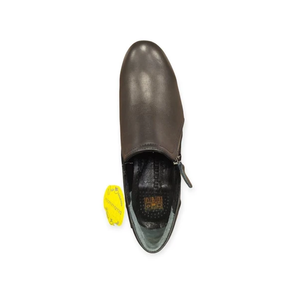 MAMMAMİA D25KA-775 KISA TOPUKLU KADIN DERİ AYAKKABI - Resim 6