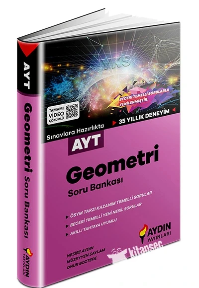 Aydın Ayt Geometri Soru Bankası ürün görseli 1