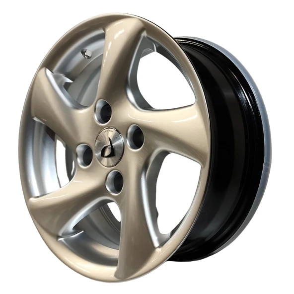 BK-604 5.5*14 4*108 ET12 65.1 HYPER SILVER JANT ürün görseli