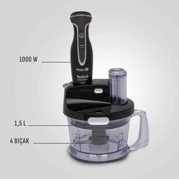 TEFAL HB2348 Powelix Activflow Pro 1000 W Siyah - Resim 6