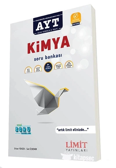 Limit Ayt Kimya Soru Bankası ürün görseli 1