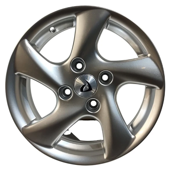 BK-604 5.5*14 4*108 ET12 65.1 HYPER SILVER JANT - Resim 2