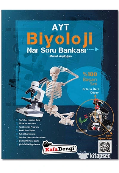 Ayt Biyoloji Nar Soru Bankası Kafadengi ürün görseli 1