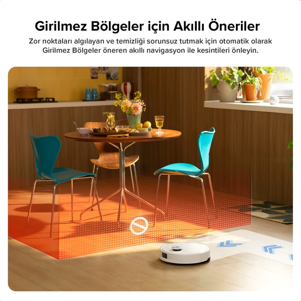 Roborock S8 Pro Akıllı Robot Süpürge - Beyaz - Resim 6