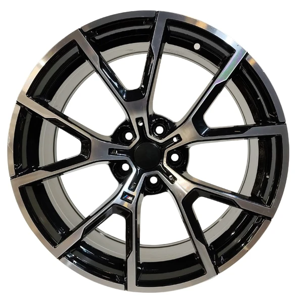 BK-5601 8*19 5*112 ET25 66,6 BLACK MACK JANT - Resim 2