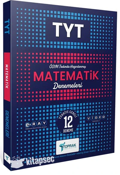 Toprak Tyt Matematik Türkiye Geneli 12 Deneme ürün görseli 1