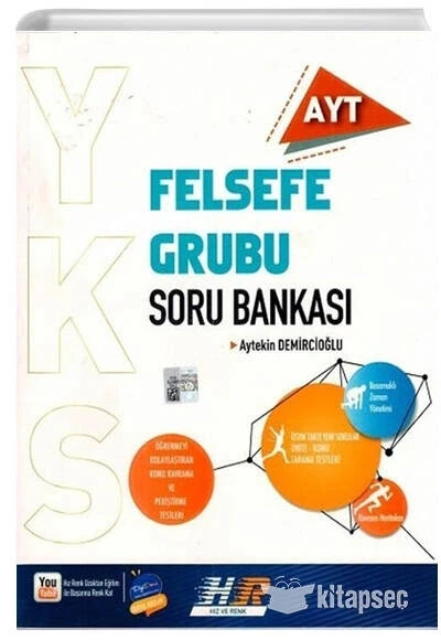 Ayt Felsefe Grubu Soru Bankası Hız Ve Renk ürün görseli 1