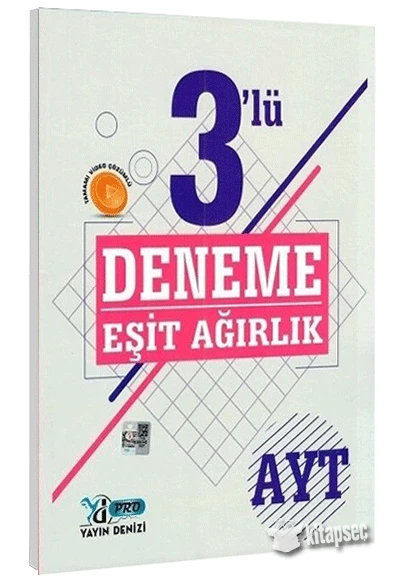 Ayt 3 Deneme Eşit Ağırlık Yayındenizi ürün görseli 1