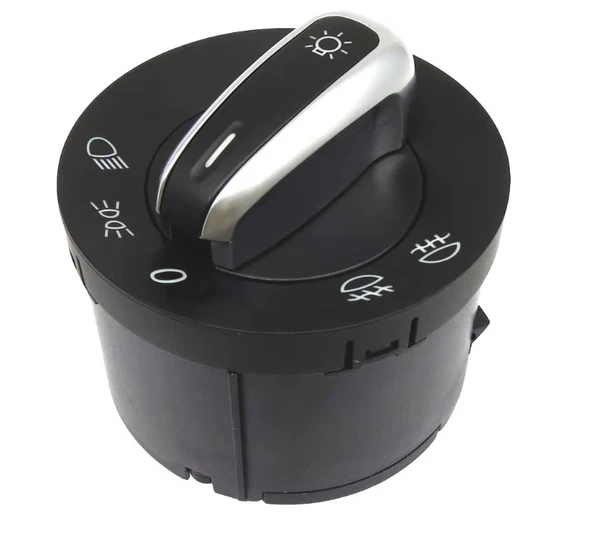 VOLKSWAGEN TRANSPORTER T6 FAR AÇMA KAPAMA DÜĞMESİ ANAHTARI 2010-2015 KROM - Resim 5