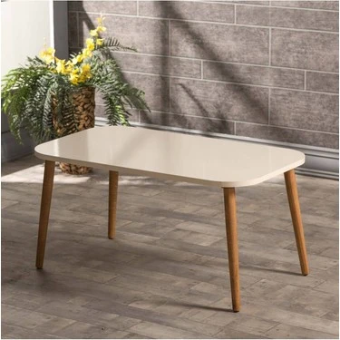 Orta Sehpa Kr  Torna Ayak Krem Ahşap ürün görseli 1