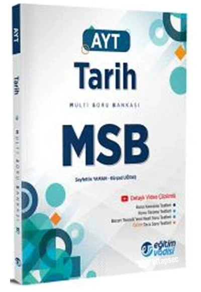 Eğitim Vadisi Ayt Tarih Multi Soru Bankası ürün görseli 1