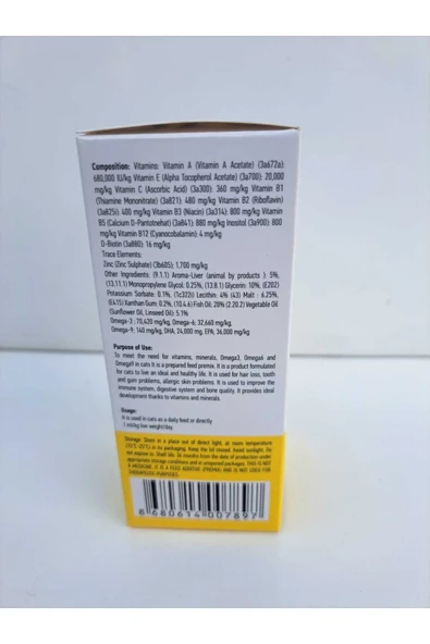 Paw Journey Omega Pro Plus Organic Fish Oil - Resim 3