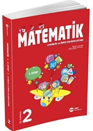 SBM 2. Sınıf Matematik Etkinlik ve Ödev Çalışma 2. Kitabı ürün görseli 1