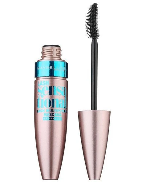 Maybelline New York Lash Sensational Yelpaze Etkili Suya Dayanıklı Siyah Maskara ürün görseli