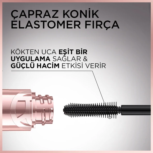 LOréal Paris Paradise Big Deal Maskara - Siyah - Resim 3