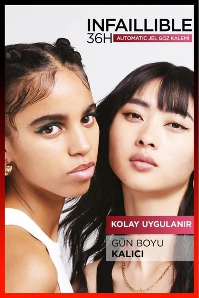 Infaillable Automatic Jel Göz Kalemi - Zümrüt Yeşili - Resim 3