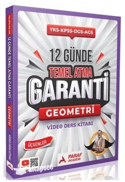 *KAMPANYA*TYT GARANTİ KONULAR ÖZET BİLGİLİ SOSYAL BİLİMLER SORU BANKASI PARAF YAYIN ürün görseli 1