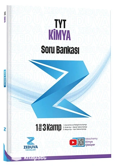 TYT KİMYA SORU BANKASI 1 KİTAP 3 KAMP ZEDUVA YAYINN ürün görseli 1