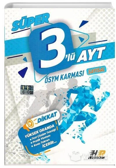 Ayt Süper 3 Lü Sayısal Deneme Ösym Karması Hız Renk ürün görseli 1