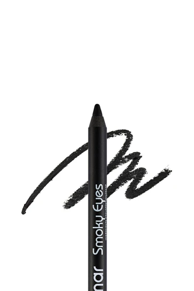 Flormar Buğulu Makyaj Göz Kalemi Karbon Siyah-smoky Eyes Waterproof Eyeliner-001 Carbon Black-8690604138128 - Resim 2