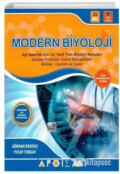 Apotemi Yks Ayt Modern Biyoloji Konuları ürün görseli 1