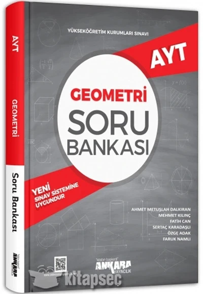 Ayt Geometri̇ Soru Bankasi Ankara ürün görseli 1