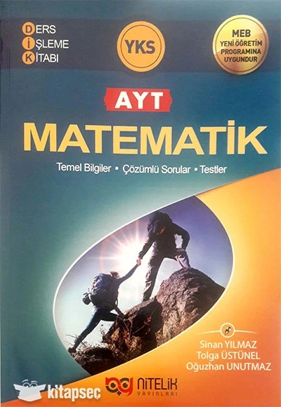 Nitelik Yks Ayt Matematik Ders İşleme Kitabı ürün görseli 1