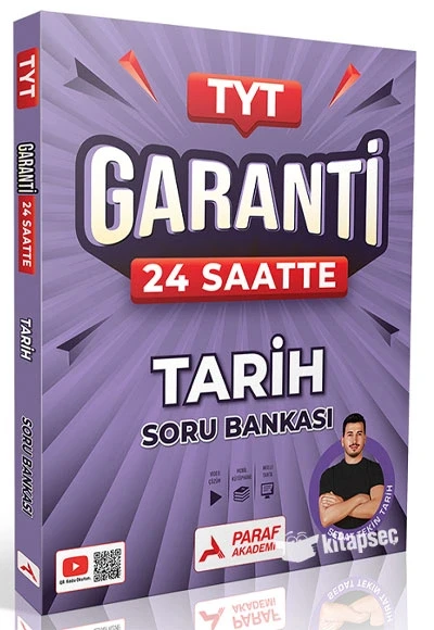 *Kampanya*Tyt Garanti 24 Saatte Tarih Soru Bankası Paraf yayın ürün görseli 1