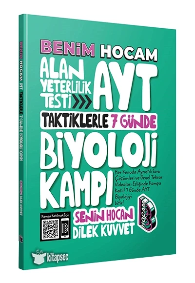 Ayt Taktiklerle 7 Günde Biyoloji Kampı Benim Hocam ürün görseli 1