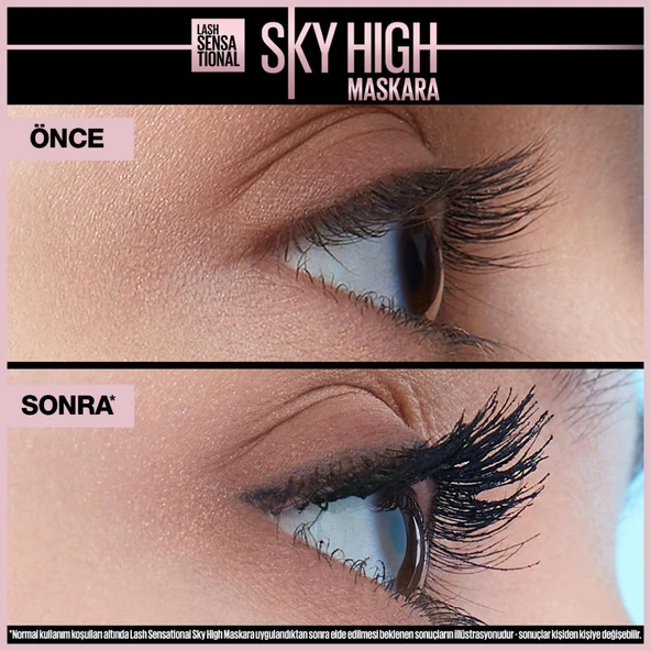 Maybelline New York Lash Sensational Sky High Maskara - Resim 2