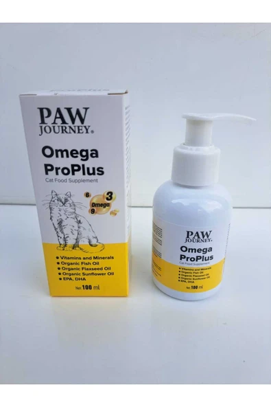 Paw Journey Omega Pro Plus Organic Fish Oil - Resim 4