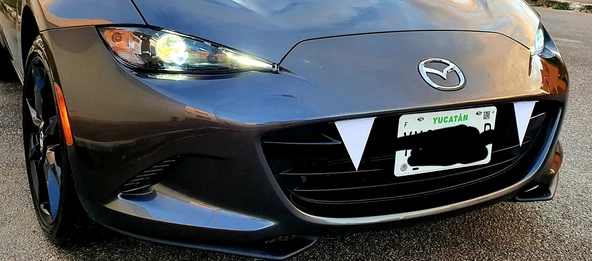 Mazda Mx-5 Ön Panjur Vampir Dişleri Renk Siyah - 4983631 ürün görseli 1