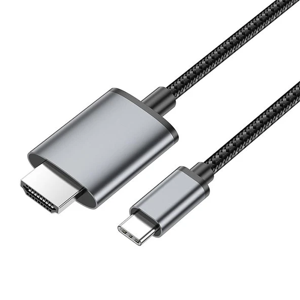 Hoco UA27 Type-c To HDMI HDTV Dönüştürücü Adaptör (4K 30Hz) Kablo - Resim 6