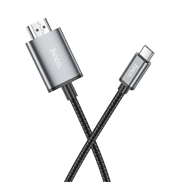 Hoco UA27 Type-c To HDMI HDTV Dönüştürücü Adaptör (4K 30Hz) Kablo - Resim 7