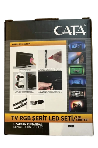 Cata CT-4566 RGB 3 mt Şerit Led - Resim 3