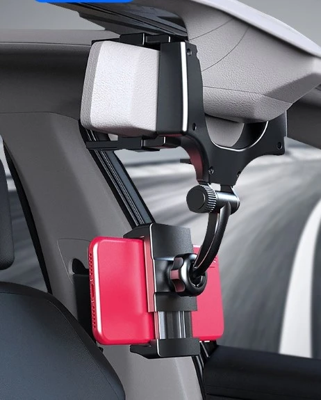 Araba Dikiz Aynasına Takılan Telefon Tutucu (5314) - Resim 4