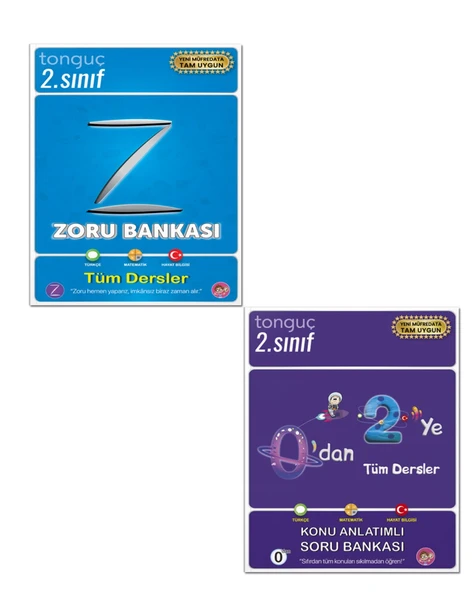 2. Sınıf Zoru Bankası ve 0'dan 2'ye Konu Anlatımlı Soru Bankası ürün görseli 1
