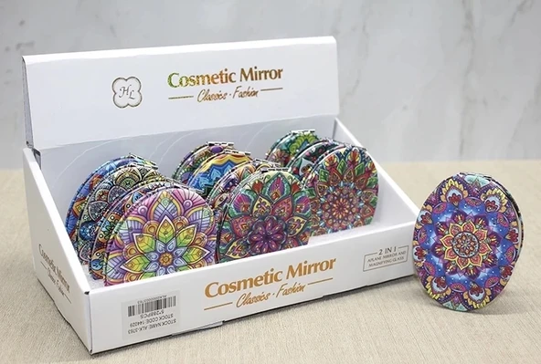 Taşlı El Aynası Oval İnce Alk3763 ürün görseli