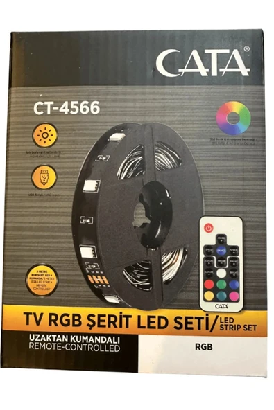Cata CT-4566 RGB 3 mt Şerit Led ürün görseli