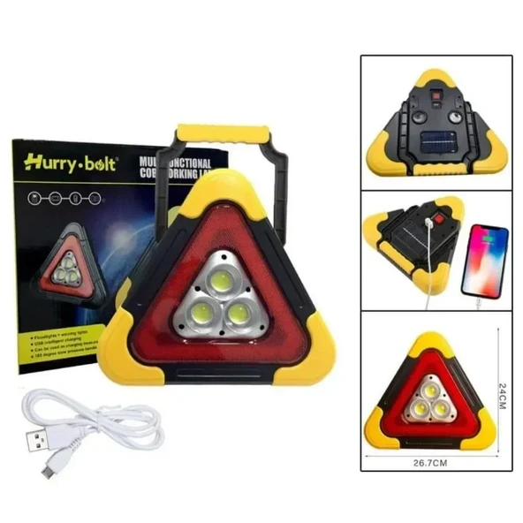 Hurry Bolt Şarjlı Cob Led Reflektör (5314) - Resim 4