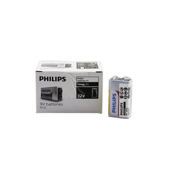 PHILIPS  9V  PİL  12PCS (5314) ürün görseli 1